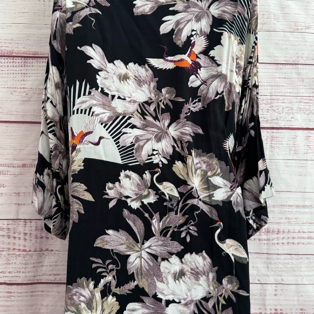 Top Shop Floral Kimono Jacket - Picture 6 of 10
